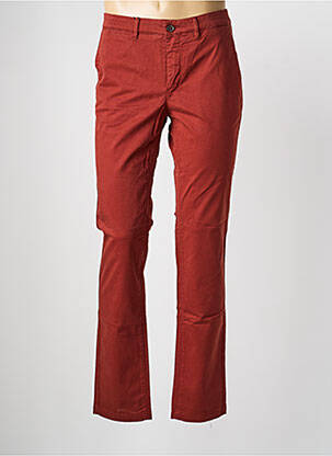 Pantalon chino buzunare maro CAMBRIDGE bărbat