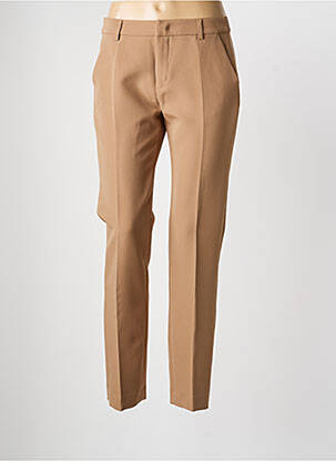 Pantalon slim buzunare bej SIGNE NATURE femeie