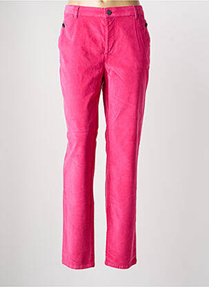 Pantalon slim buzunare roz EVA KAYAN femeie