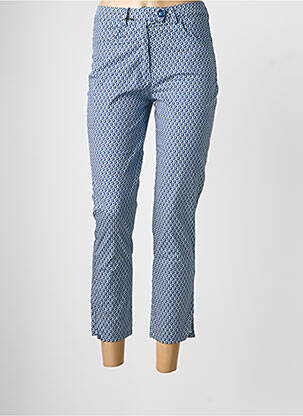 Pantalon trei sferturi buzunare albastru EAST DRIVE femeie