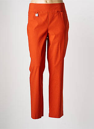 Pantalon drept portocalie JOSEPH RIBKOFF femeie
