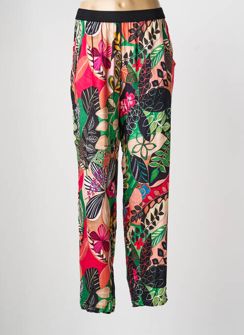 Pantalon drept talie elastică negru ALDO MARTIN'S femme