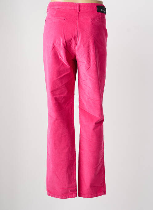 Pantalon slim buzunare roz EVA KAYAN femme