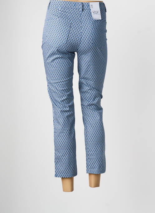 Pantalon trei sferturi buzunare albastru EAST DRIVE femme
