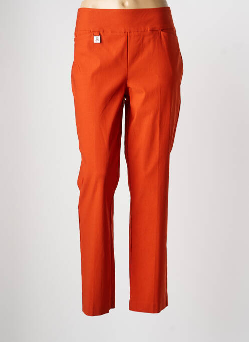 Pantalon drept portocaliu JOSEPH RIBKOFF femme
