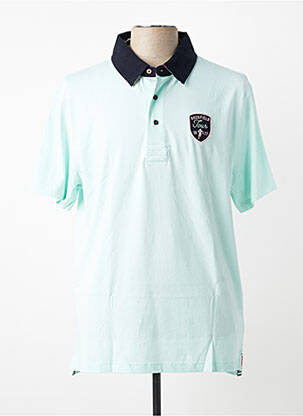 Polo țesătură jersey mâneci scurte verde RUCKFIELD homme