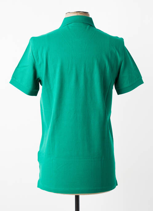Polo elasticitate mâneci scurte verde GANT homme