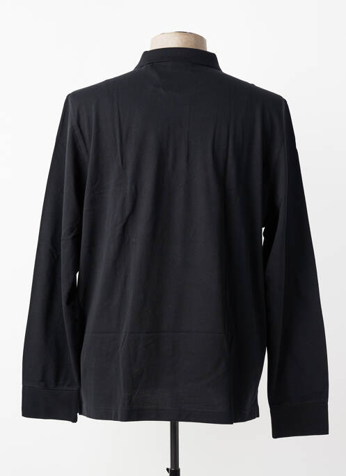 Polo mâneci lungi mâneci lungi negru GANT homme