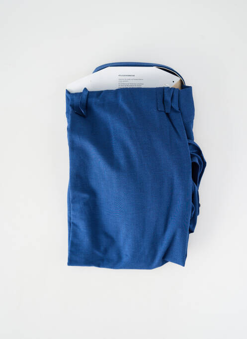 Polo mâneci lungi mâneci lungi albastru OLYMP homme