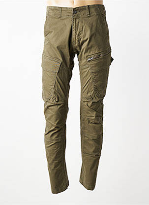 Pantalon cargo subțire mărime normală verde DAYTONA bărbat