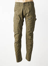 Pantalon cargo subțire mărime normală verde DAYTONA bărbat