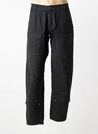 Pantalon cargo croială dreaptă mărime normală negru DAYTONA bărbat