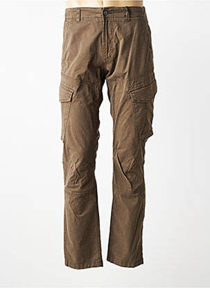 Pantalon cargo subțire mărime normală verde DAYTONA bărbat