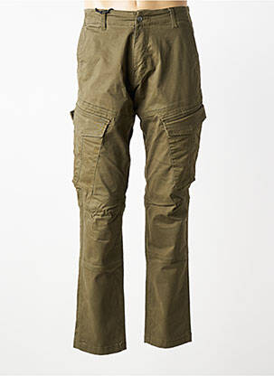 Pantalon cargo subțire mărime normală verde DAYTONA bărbat
