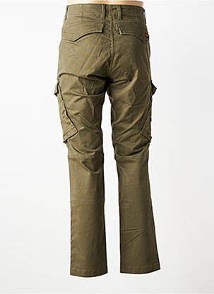 Pantalon cargo subțire mărime normală verde DAYTONA bărbat