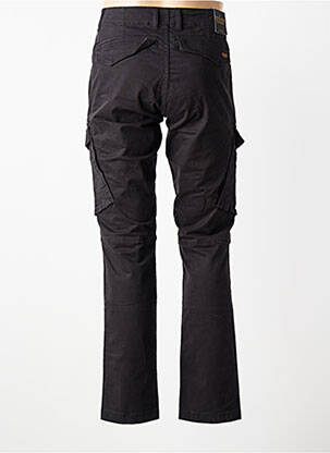Pantalon cargo țesătură poplin mărime normală negru DAYTONA bărbat