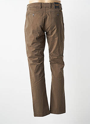 Pantalon chino elasticitate mărime normală verde DAYTONA bărbat