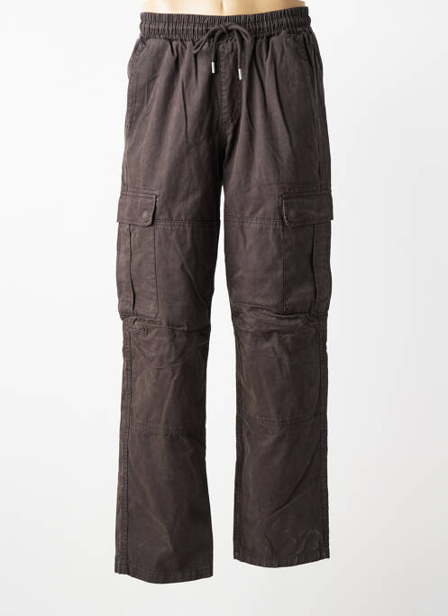 Pantalon cargo talie elastică mărime normală gri DAYTONA homme