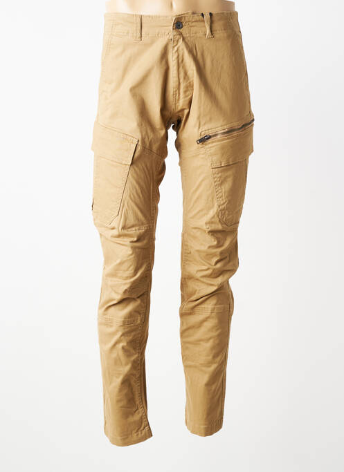Pantalon cargo subțire mărime normală bej DAYTONA homme