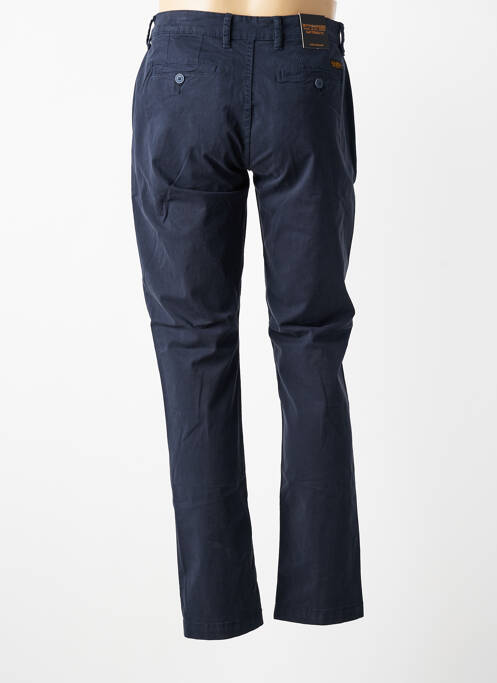 Pantalon chino elasticitate mărime normală albastru DAYTONA homme