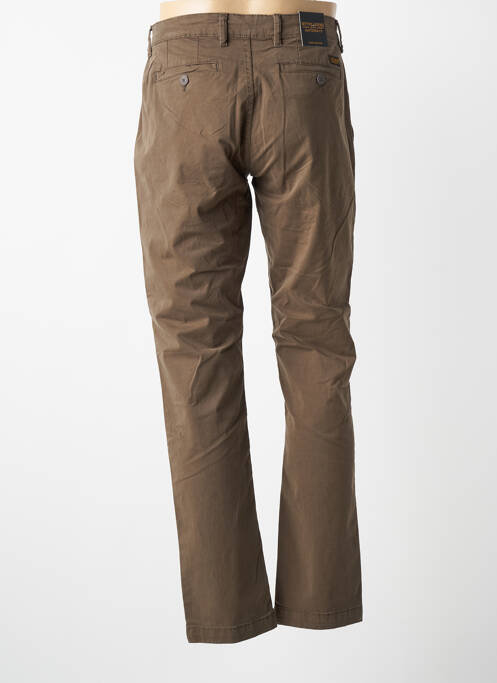Pantalon chino elasticitate mărime normală verde DAYTONA homme