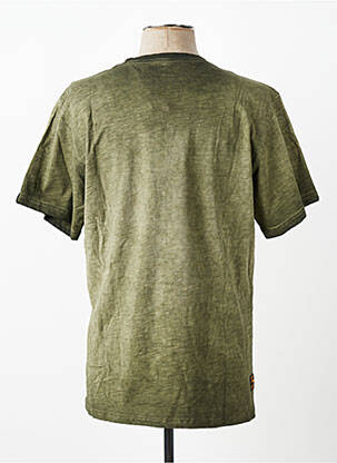 Tricou elasticitate mâneci scurte verde DAYTONA bărbat