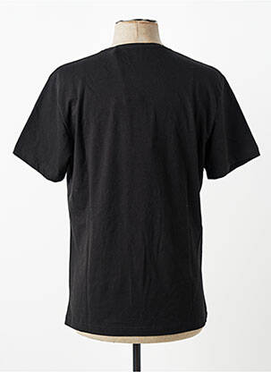 Tricou croială cambrată mâneci scurte negru DAYTONA bărbat