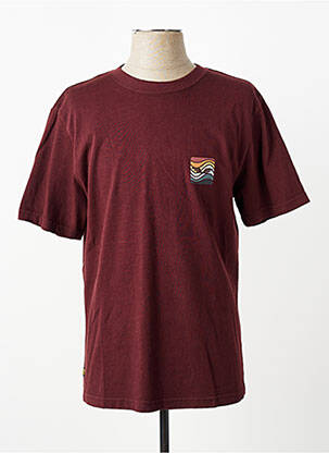 Tricou elasticitate mâneci scurte roșu DAYTONA homme