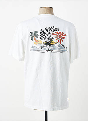 Tricou elasticitate mâneci scurte bej DAYTONA bărbat