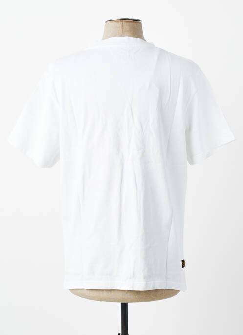 Tricou elasticitate mâneci scurte alb DAYTONA homme