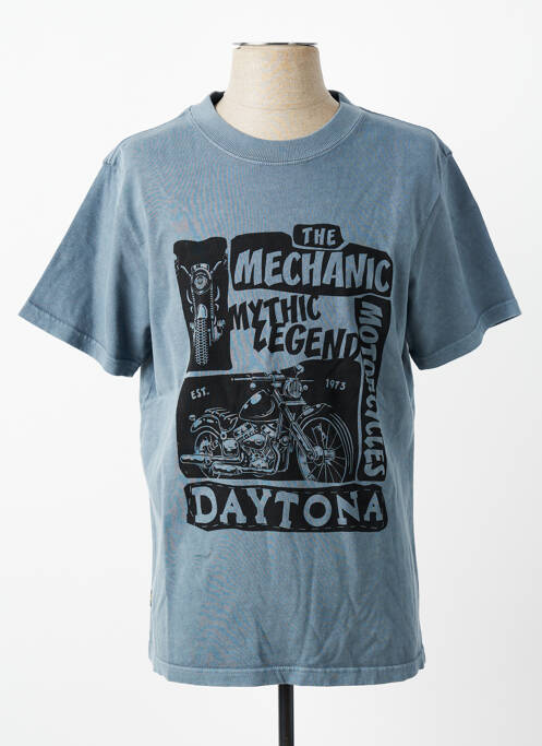 Tricou elasticitate mâneci scurte gri DAYTONA homme