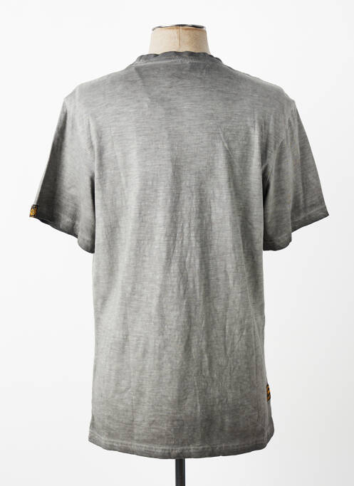 Tricou elasticitate mâneci scurte gri DAYTONA homme