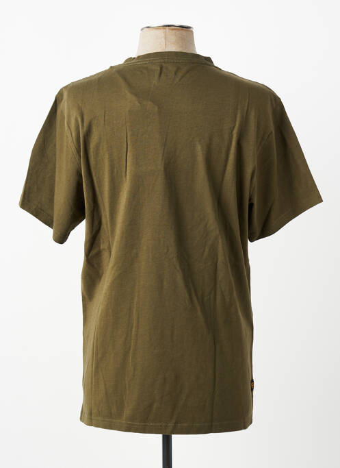 Tricou elasticitate mâneci scurte verde DAYTONA homme