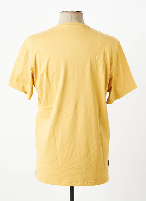 Tricou elasticitate mâneci scurte galben DAYTONA homme