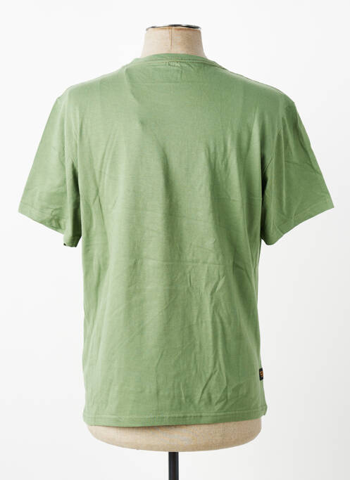 Tricou elasticitate mâneci scurte verde DAYTONA homme