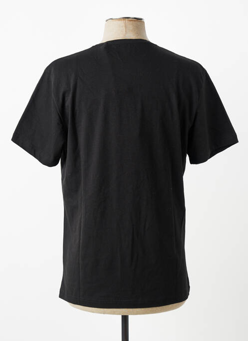 Tricou croială cambrată mâneci scurte negru DAYTONA homme