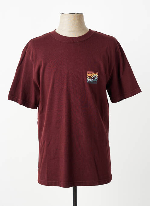 Tricou elasticitate mâneci scurte roșu DAYTONA homme