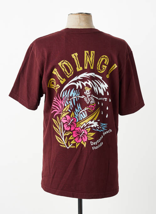 Tricou elasticitate mâneci scurte roșu DAYTONA homme