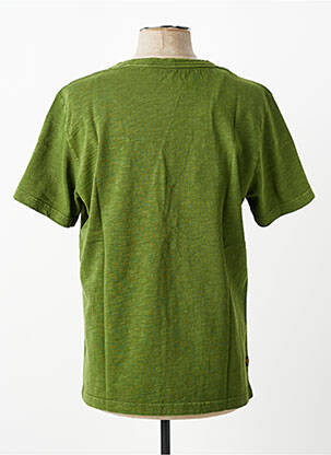 Tricou elasticitate mâneci scurte verde DAYTONA bărbat