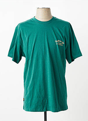Tricou elasticitate mâneci scurte verde DAYTONA homme