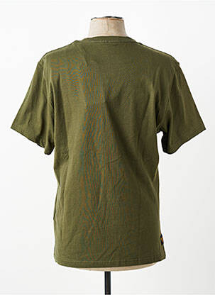 Tricou elasticitate mâneci scurte verde DAYTONA bărbat