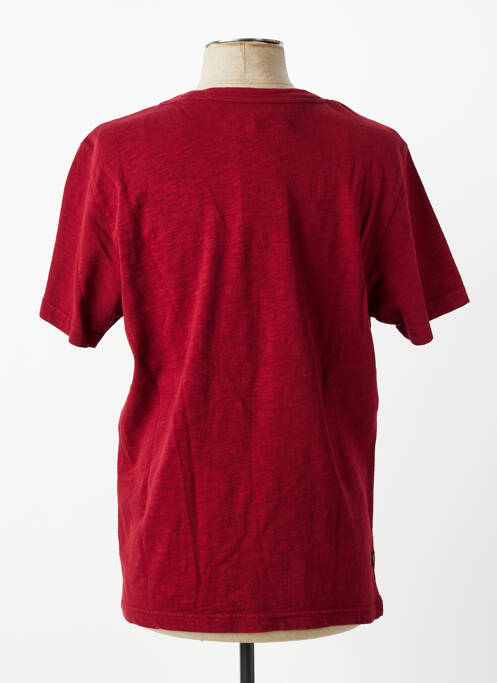 Tricou elasticitate mâneci scurte roșu DAYTONA homme