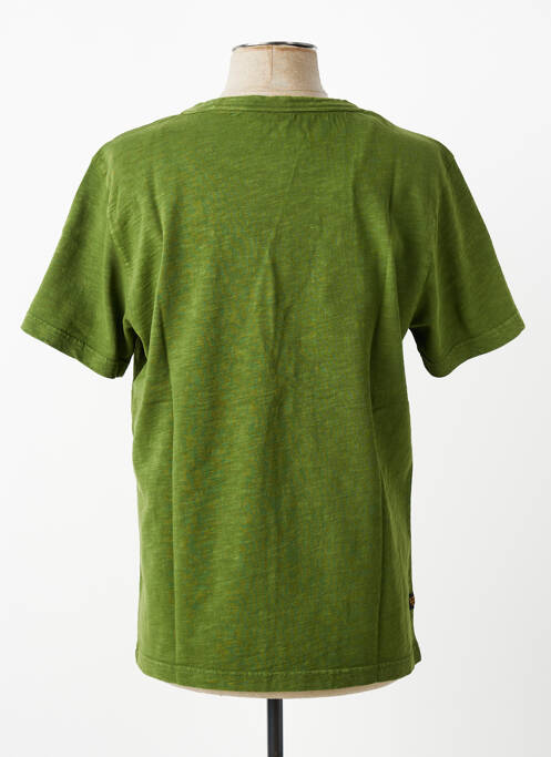 Tricou elasticitate mâneci scurte verde DAYTONA homme