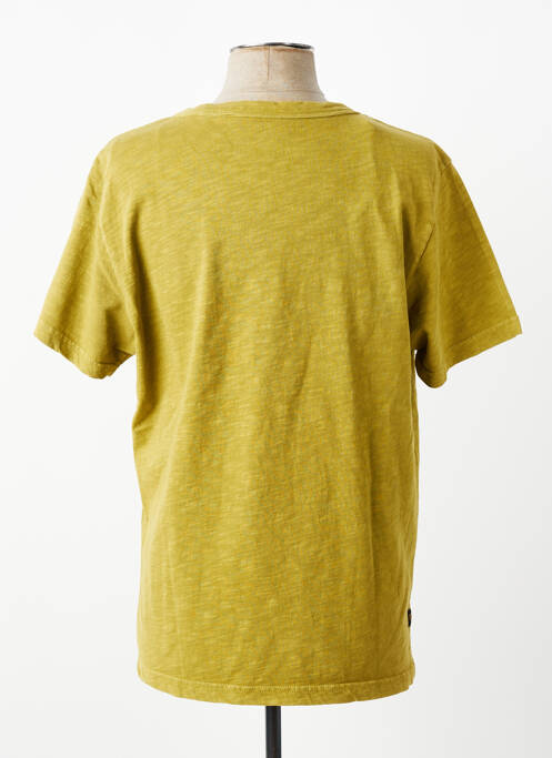 Tricou elasticitate mâneci scurte verde deschis DAYTONA homme