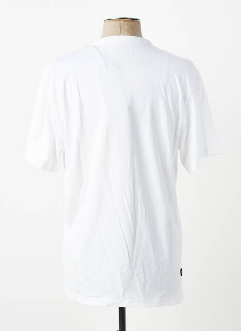 Tricou elasticitate mâneci scurte alb DAYTONA homme