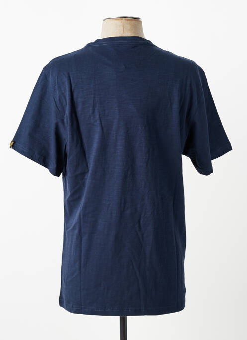 Tricou elasticitate mâneci scurte albastru DAYTONA homme