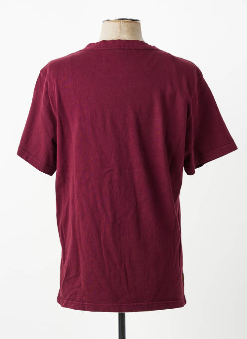 Tricou elasticitate mâneci scurte roșu DAYTONA homme