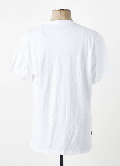 Tricou elasticitate mâneci scurte alb DAYTONA homme