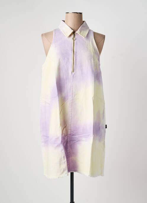 Rochie scurtă fără mâneci fără mâneci violet LTB femme