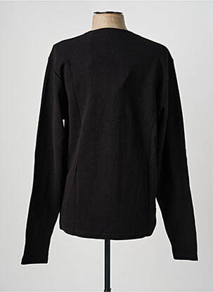 Tricou elasticitate mâneci lungi negru DAYTONA bărbat